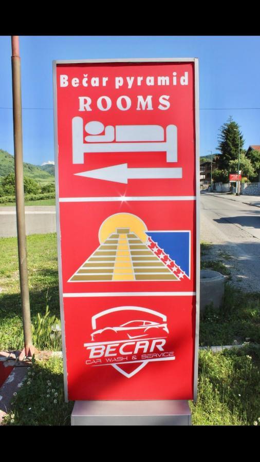 Becar Pyramid Rooms Visoko Exteriér fotografie